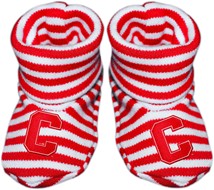 Cornell Big Red Striped Booties