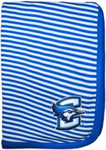 Creighton Bluejays Striped Baby Blanket