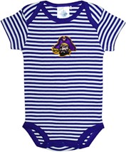 East Carolina Pirates Infant Striped Bodysuit