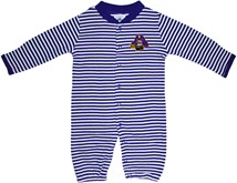 East Carolina Pirates Striped Convertible Gown (Snaps into Romper)