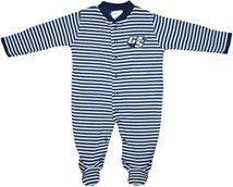Georgia Southern Eagles Striped Footed Romper