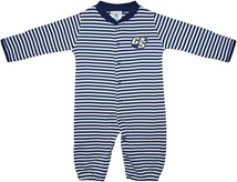 Georgia Southern Eagles Striped Convertible Gown (Snaps into Romper)