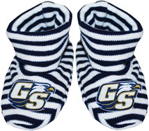 Georgia Southern Eagles Striped Booties