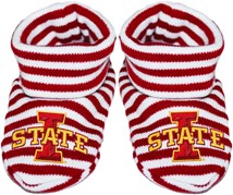 Iowa State Cyclones Striped Booties