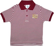 Kutztown Golden Bears Striped Polo Shirt