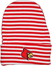 Louisville Cardinals Newborn Baby Striped Knit Cap