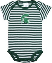 Michigan State Spartans Infant Striped Bodysuit