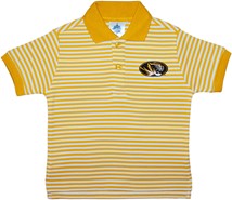 Missouri Tigers Striped Polo Shirt