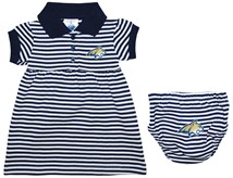 Montana State Bobcats Striped Game Day Dress with Bloomer
