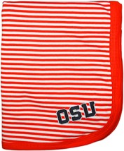 Oregon State Beavers Block OSU Striped Baby Blanket