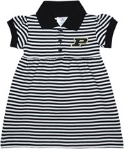 Purdue Boilermakers Striped Game Day Dress with Bloomer