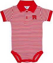 Rutgers Scarlet Knights Striped Polo Bodysuit