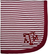 Texas A&M Aggies Striped Baby Blanket