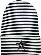 Vanderbilt Commodores Newborn Striped Knit Cap