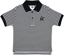 Vanderbilt Commodores Striped Polo Shirt