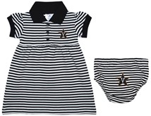 Vanderbilt Commodores Striped Game Day Dress with Bloomer