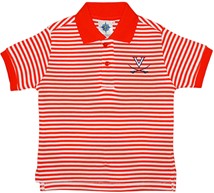 Virginia Cavaliers Striped Polo Shirt