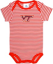 Virginia Tech Hokies Infant Striped Bodysuit