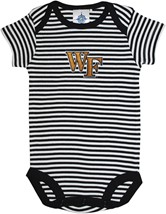 Wake Forest Demon Deacons Infant Striped Bodysuit