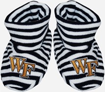 Wake Forest Demon Deacons Striped Booties