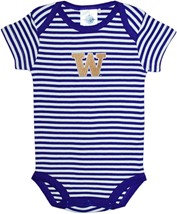 Washington Huskies Infant Striped Bodysuit