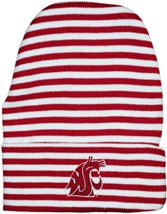 Washington State Cougars Newborn Striped Knit Cap