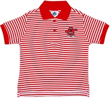 Western Kentucky Big Red Striped Polo Shirt