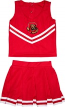 Cornell Big Red 2 Piece Toddler Cheerleader Dress