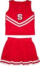 NC State Wolfpack 2 Piece Toddler Cheerleader Dress
