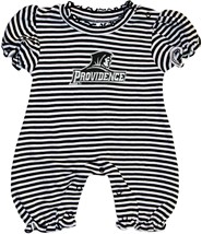 Providence Friars Striped Puff Sleeve Romper