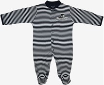 Providence Friars Striped Footed Romper